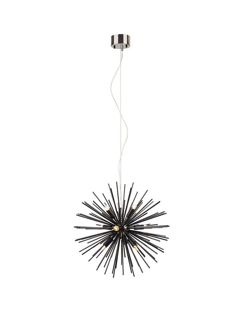 Pendant lamps - Markslojd SOLEIL Pendant 9L Black 108048 - product kolory-swiatla.pl 1