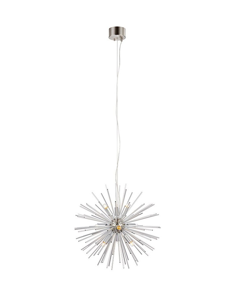 Pendant lamps - Markslojd SOLEIL Pendant 9L Silver 108049 - product kolory-swiatla.pl 1