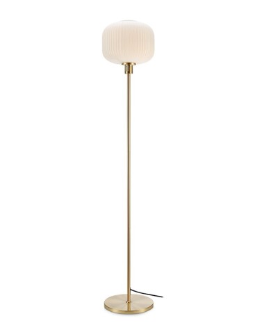 Markslojd SOBER Gold/White Floor Lamp 108054