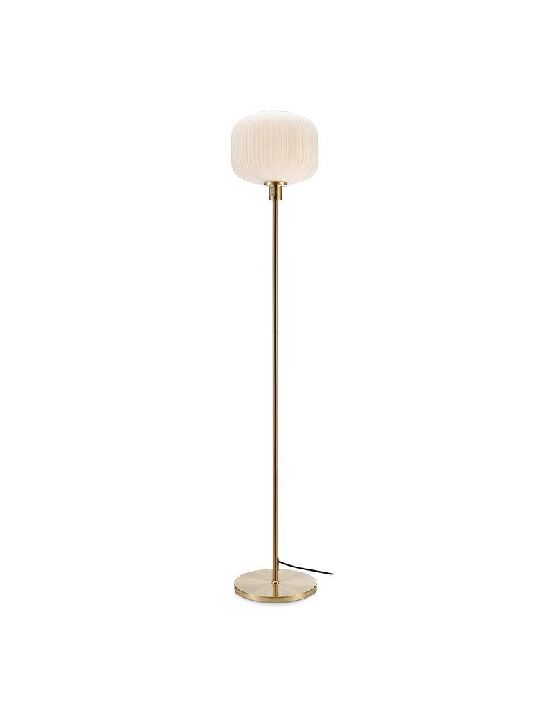 Floor lamps - Markslojd SOBER Gold/White Floor Lamp 108054 - product kolory-swiatla.pl 1