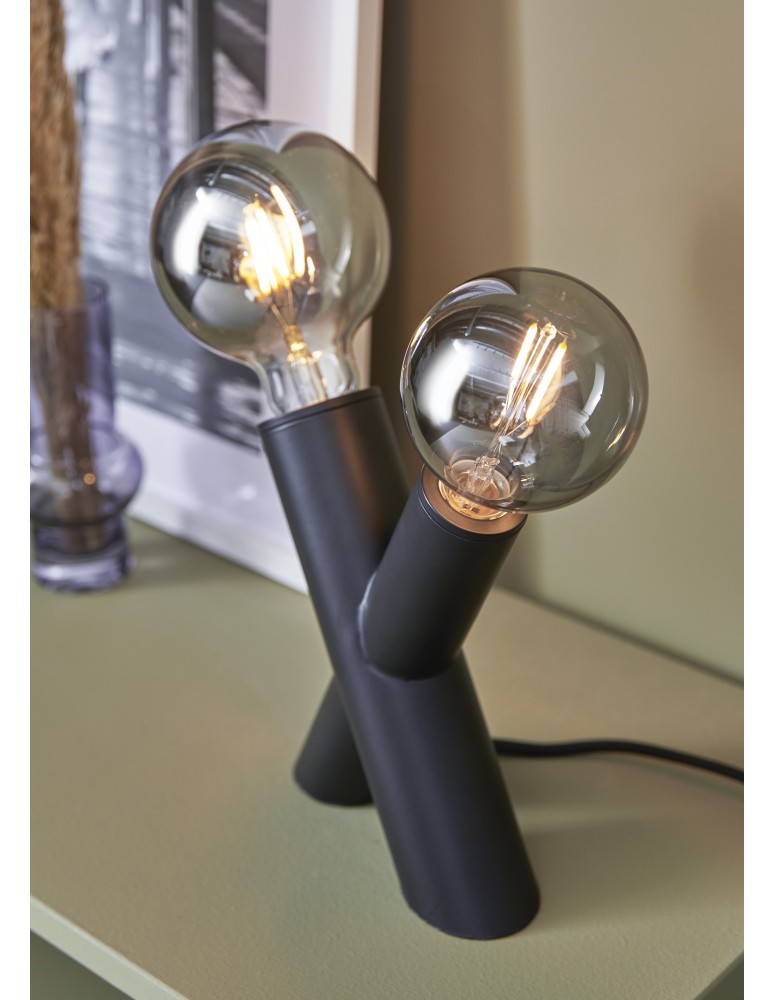 Scandinavian style table lamps - Markslojd SIMUL Table Black 108052 - product kolory-swiatla.pl 3