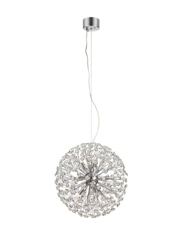 Markslojd BOLID Pendant 9L Chrome/Transparent 108101