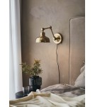 Scandinavian style wall lamps - Markslojd GRIMSTAD Wall lamp 1L Gold 108115 - product 2