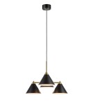 Pendant lamps - Markslojd KLINT Pendant 4L Black/Antique 108076 - product 1