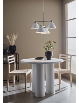 Markslojd KLINT Pendant 4L White/Steel 108077 - product 2