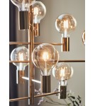 Scandinavian style chandeliers - Markslojd PARIS Pendant 10L Dark Brass 108117 - product 3