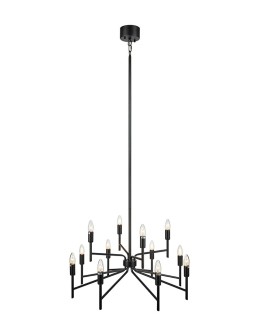 Markslojd REGENT Pendant 12L Black 108107