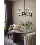 Modern chandeliers - Markslojd REGENT Pendant 12L Black 108107 - product 2