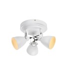 Bathroom ceiling lamps - Markslojd FJÄLLBACKA Ceiling 3L White IP44 108083 - product 1