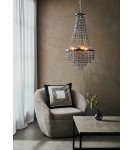 Glamour chandeliers - Markslojd ALLINGTON Pendant 3L Black/Black Chrome 108124 - product 2