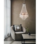 Glamour chandeliers - Markslojd ALLINGTON Pendant 3L Transparent/Chrome 108125 - product 2