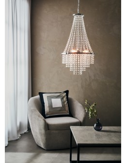 Markslojd ALLINGTON Pendant 3L Transparent/Chrome 108125 - product 2