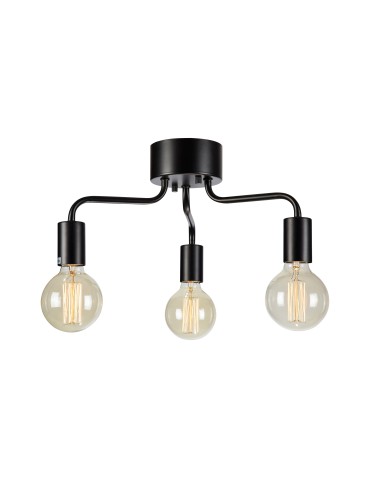 Markslojd AVERY Ceiling 3L Black 108102