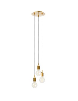 Markslojd BRONX Pendant 3L Round Brown 108099
