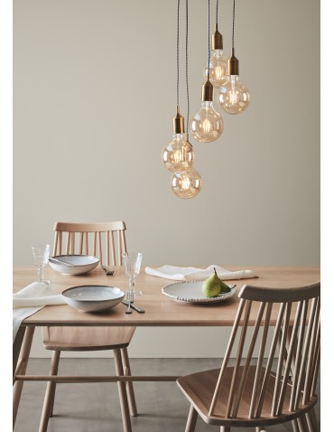 Markslojd BRONX Pendant 5L Round Brown 108100 - product 2