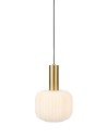 Markslojd SOBER Pendant Small 1L Brass/White 108123