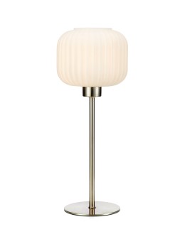 Markslojd SOBER Stołowa Mała 1L Stalowy/Biały 108121