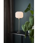 Scandinavian style table lamps - Markslojd SOBER Table Small 1L Steel/White 108121 - product 2