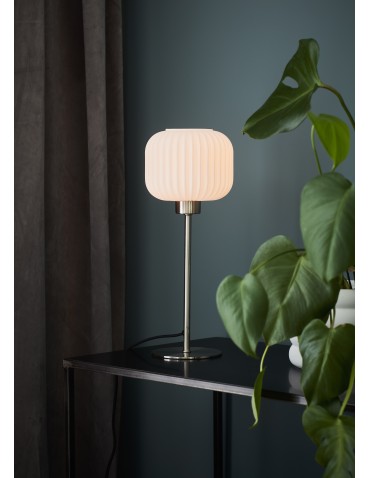 Markslojd SOBER Stołowa Mała 1L Stalowy/Biały 108121 - produkt 2