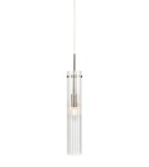 Pendant lamps - Markslojd TUBO Hanging 1L Steel/Transparent 108112 - product 1
