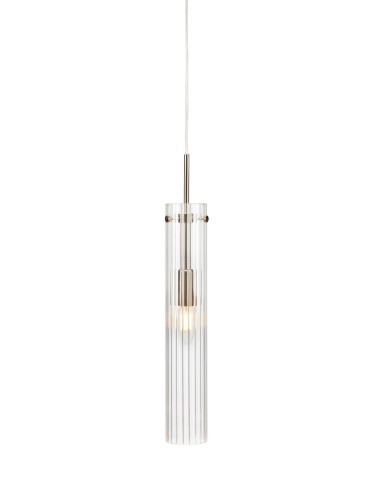 Markslojd TUBO Hanging 1L Steel/Transparent 108112