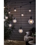 Markslojd GARDEN24 lamps - Markslojd GARDEN 24 DECO Chain 10L Start Black/Transparent 108021 - product 2