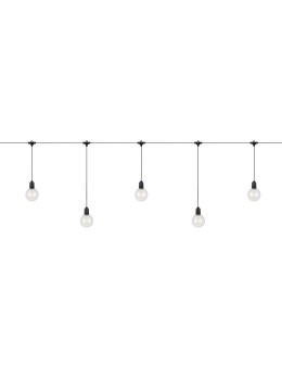 Markslojd GARDEN 24 DECO Łańcuch 10L Extra Czarny/Przezroczysty 108022