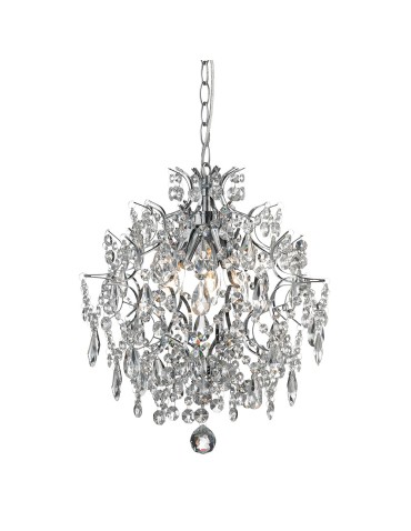 Markslojd HÄRINGE Pendant 3L Chrome/MC 104787