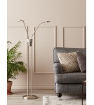 Floor lamps - Markslojd HUDSON Floor 2L Steel 105583 - product 2