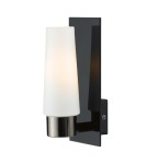 Bathroom wall lamps - Markslojd BRASTAD Wall lamp 1L Black/White IP44 107614 - product 1