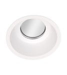 Flush-mounted hermetic lamps - Maxlight Bellatrix Bath Recessed Luminaire White IP54- Without LED Light Module H0112 H0113. - product 2