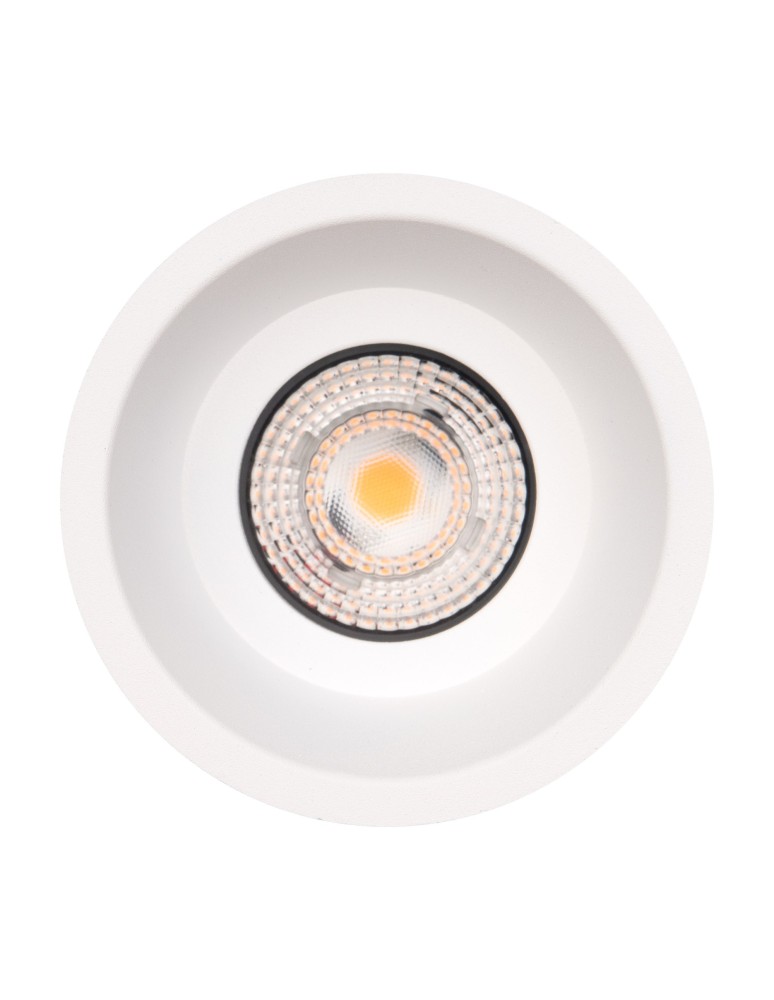 Flush-mounted hermetic lamps - Maxlight Bellatrix Bath Recessed Luminaire White IP54- Without LED Light Module H0112 H0113. - product kolory-swiatla.pl 3