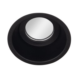 MAXlight Bellatrix Bath Oprawa Wpustowa Czarna IP54 Hermetyczna H0114 - Bez Modułu LED (zamawiany osobno)