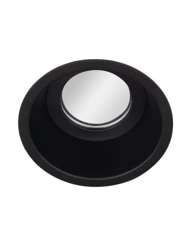 Maxlight Bellatrix Bath Recessed Luminaire Black IP54 - Without LED Light Module H0112 H0114.