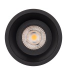 Flush-mounted hermetic lamps - Maxlight Bellatrix Bath Recessed Luminaire Black IP54 - Without LED Light Module H0112 H0114. - product 3