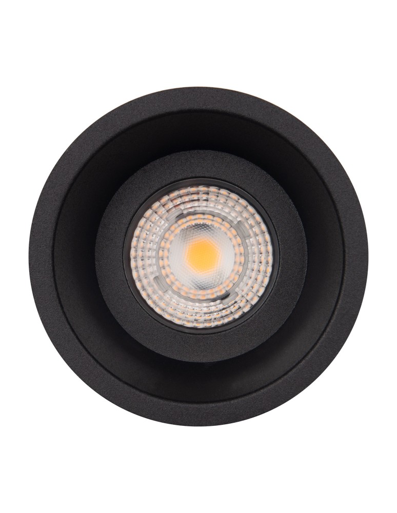 Flush-mounted hermetic lamps - Maxlight Bellatrix Bath Recessed Luminaire Black IP54 - Without LED Light Module H0112 H0114. - product kolory-swiatla.pl 3