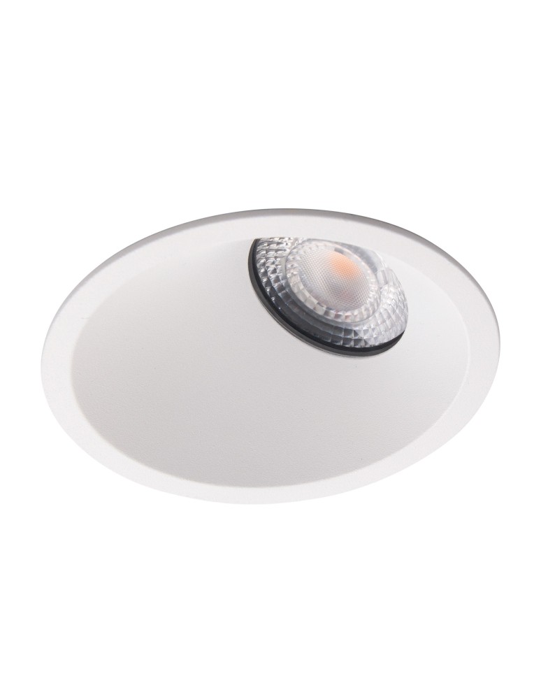 Flush-mounted lamps - pendants - Maxlight Bellatrix Side recessed luminaire White - Without LED light module H0112 H0115. - product kolory-swiatla.pl 3