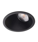 Flush-mounted lamps - pendants - Maxlight Bellatrix Side Recessed Luminaire Black - Without LED Light Module H0112 H0116. - product 1