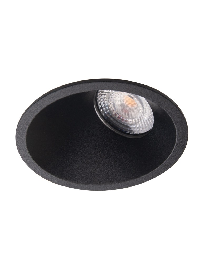 Flush-mounted lamps - pendants - Maxlight Bellatrix Side Recessed Luminaire Black - Without LED Light Module H0112 H0116. - product kolory-swiatla.pl 1