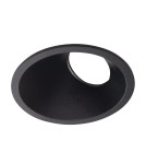 Flush-mounted lamps - pendants - Maxlight Bellatrix Side Recessed Luminaire Black - Without LED Light Module H0112 H0116. - product 2