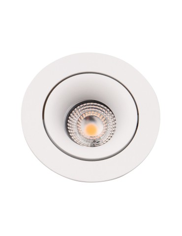 Maxlight Bellatrix Tilted White Recessed Luminaire - Without LED Light Module H0112 H0117. - product 2