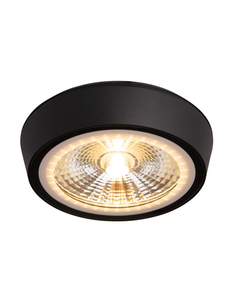 Hermetic ceiling luminaires - Maxlight Charon Ceiling Black IP65 12W LED 1327lm 3000K C0208 - product kolory-swiatla.pl 1
