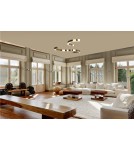 LED pendant lamps - Maxlight Lotus 40W Gold Dimmable P0394D Pendant Lamp. - product 3