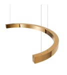 LED pendant lamps - Maxlight Lotus 33W Gold Dimmable P0422D Pendant Lamp. - product 1