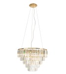 Pendant lamps - Maxlight Monaco Pendant Lamp Gold Ø 60 cm P0424 - product 1