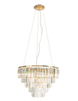 Maxlight Lampa Wisząca Monaco Złota Ø 60 cm P0424