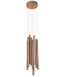 Icicle pendant lamps - Maxlight Organic 10X1 Copper Small Dimmable P0205D Pendant Lamp. - product 1