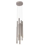 Icicle pendant lamps - Maxlight Organic 10X Small Dimmable Chrome P0206D Pendant Lamp. - product 1