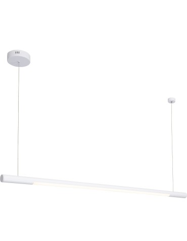 Maxlight Organic Horizon 100cm White Dimmable P0357D Pendant Lamp.