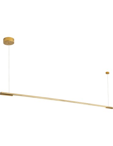 Maxlight Organic Horizon 150cm Gold Dimmable P0360D Pendant Lamp.